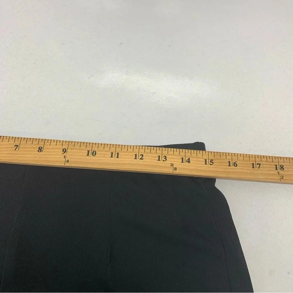 Chicos 1 Black Slinky Knit Pants Woman Medium   Pull On Career Office Capsule - Picture 9 of 10